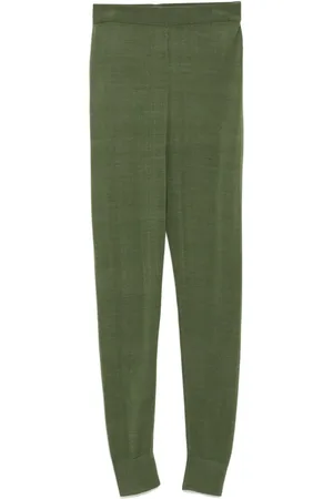 Cynthia Rowley Joggers con lavorazione a maglia