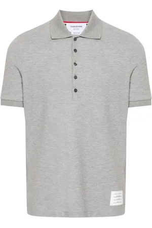 Thom Browne Polo con dettaglio a 4 righe