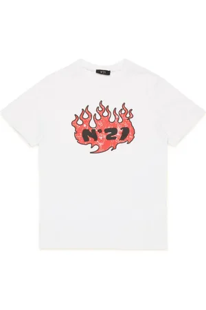 Nº21 T-shirt con stampa