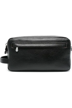 Brunello Cucinelli Trousse da bagno in pelle