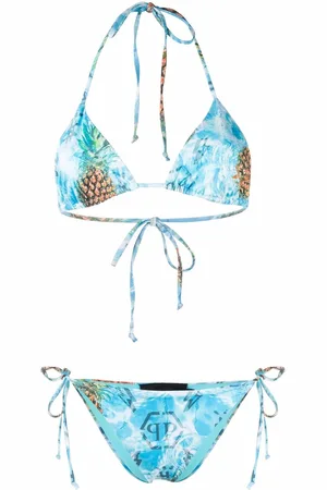 Philipp Plein Bikini con stampa