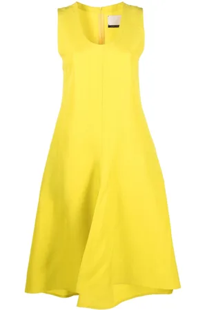 Calcaterra Abito midi con scollo ampio
