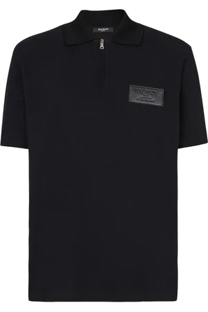 Balmain Polo con ricamo logo