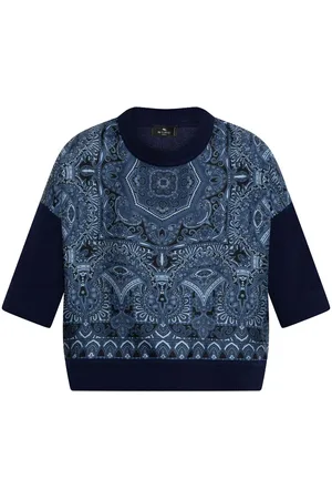 Etro Top con stampa paisley