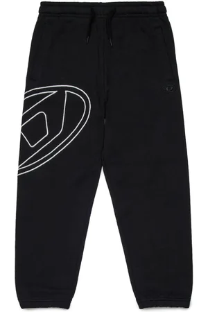 Diesel Pantaloni sportivi con ricamo