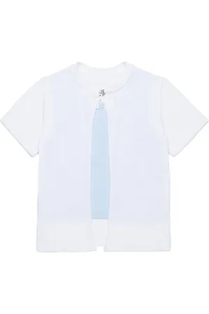 Maison Margiela T-shirt con design a strati