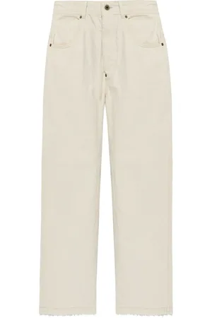 Maison Margiela Jeans dritti con fibbia