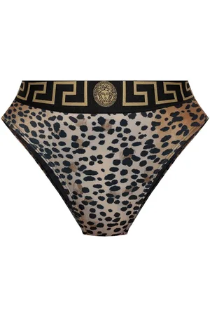 VERSACE Slip bikini con stampa