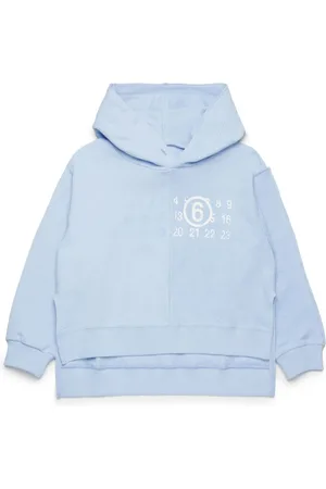 Maison Margiela Felpa Numbers con cappuccio