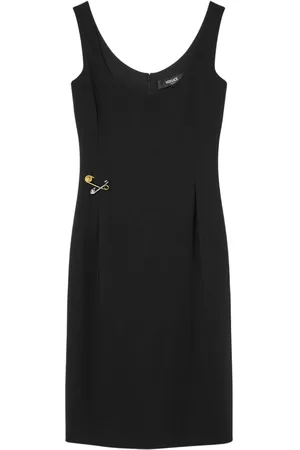 VERSACE Abito midi Safety Pin