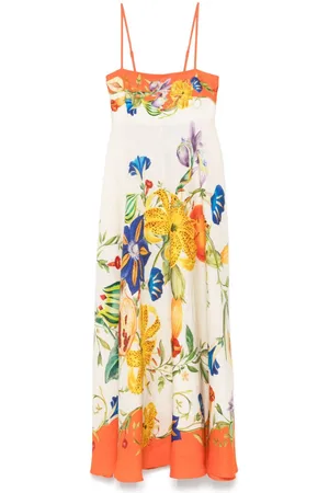 ALÉMAIS Abito midi Flores