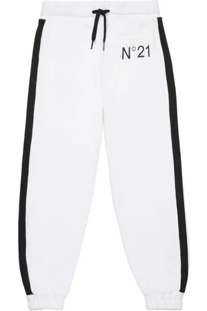 Nº21 Pantaloni sportivi con stampa