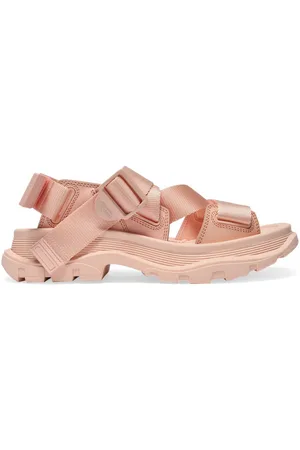 Alexander McQueen Sandali con suola rialzata