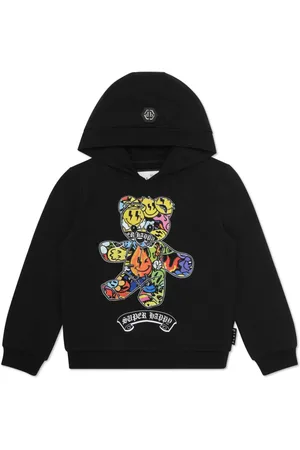 Philipp Plein Felpa con stampa Teddy Bear