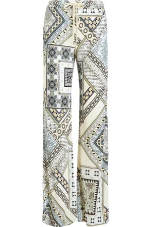 Etro Pantaloni sportivi con design patchwork