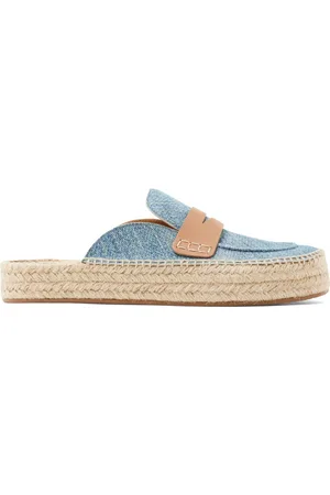 J.W.Anderson Mules stile mocassino in denim