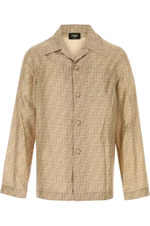 Fendi Camicia con stampa FF