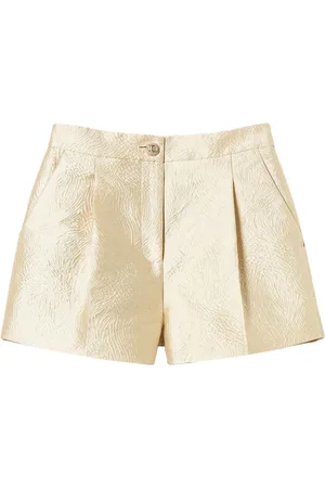 Twin-Set Shorts con effetto jacquard