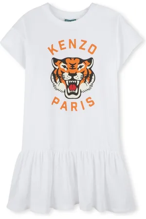 Kenzo Abito con stampa Tiger