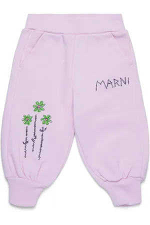 Marni Pantaloni sportivi a fiori