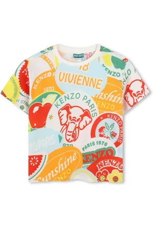 Kenzo T-shirt con stampa grafica