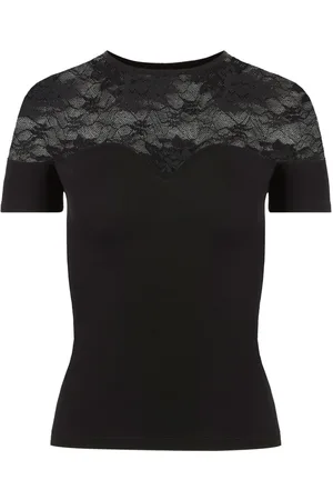 Nina Ricci Top con inserti in pizzo