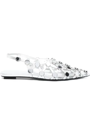 The Attico Ballerine Grid