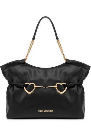 Moschino Borsa a spalla con logo