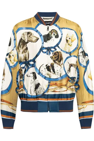 Dolce & Gabbana Bomber con stampa grafica