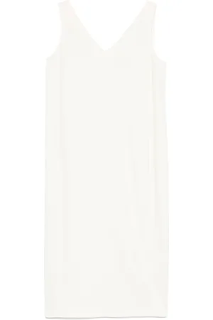 THEORY Abito midi con scollo a V