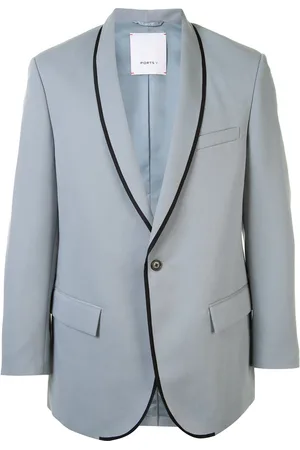 Ports V Blazer monopetto con bavero a scialle