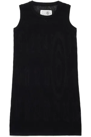 Maison Margiela Abito con effetto jacquard