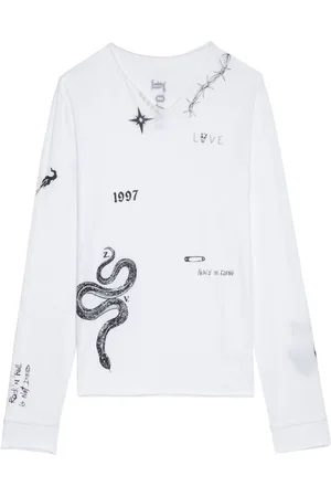Zadig & Voltaire T-shirt con stampa