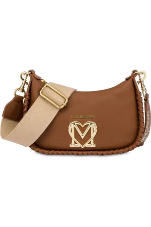Moschino Borsa a spalla con logo