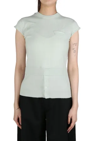 MERYLL ROGGE Buttoned knit top