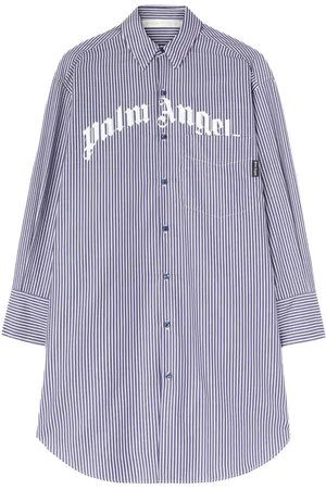 Palm Angels Abito midi a righe
