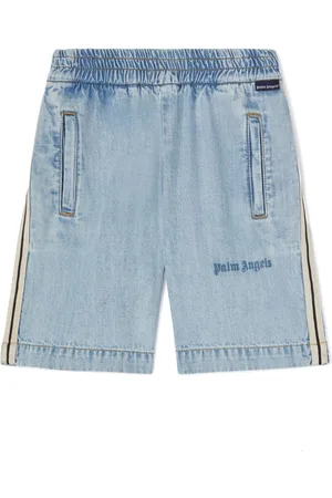 Palm Angels Shorts in chambray