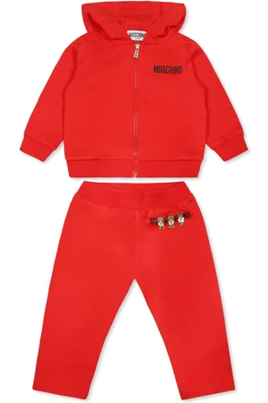 Moschino Tuta sportiva con stampa