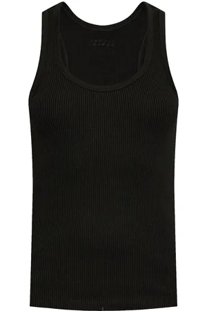 Isabel Marant Canotta Thea con logo ricamato