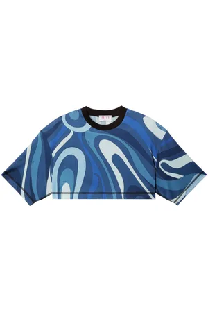Puccini T-shirt con stampa Marmo
