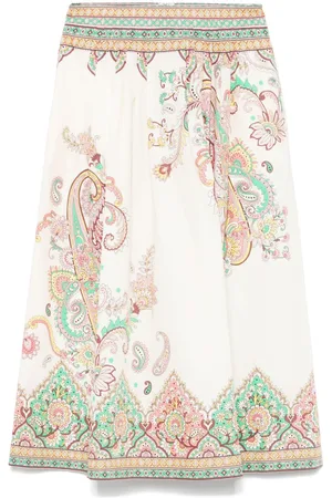 Etro Gonna midi con stampa