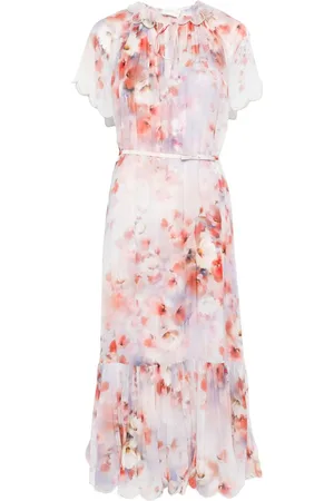 ZIMMERMANN Abito midi Crush Flutter