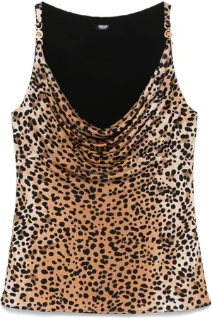 VERSACE Top con stampa