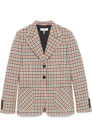 Chloé Blazer sartoriale a quadri