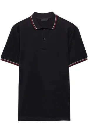 Prada Polo a maniche corte piqué