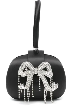 Self-Portrait Clutch in raso