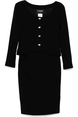 CHANEL Tailleur con gonna Chanel anni 2000