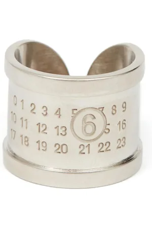 Maison Margiela Anello con motivo numeri
