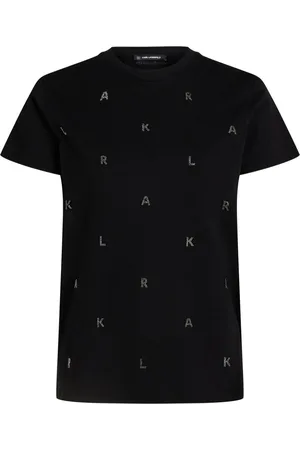 Karl Lagerfeld T-shirt con strass