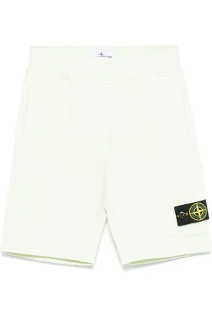 Stone Island Shorts con applicazione Compass
